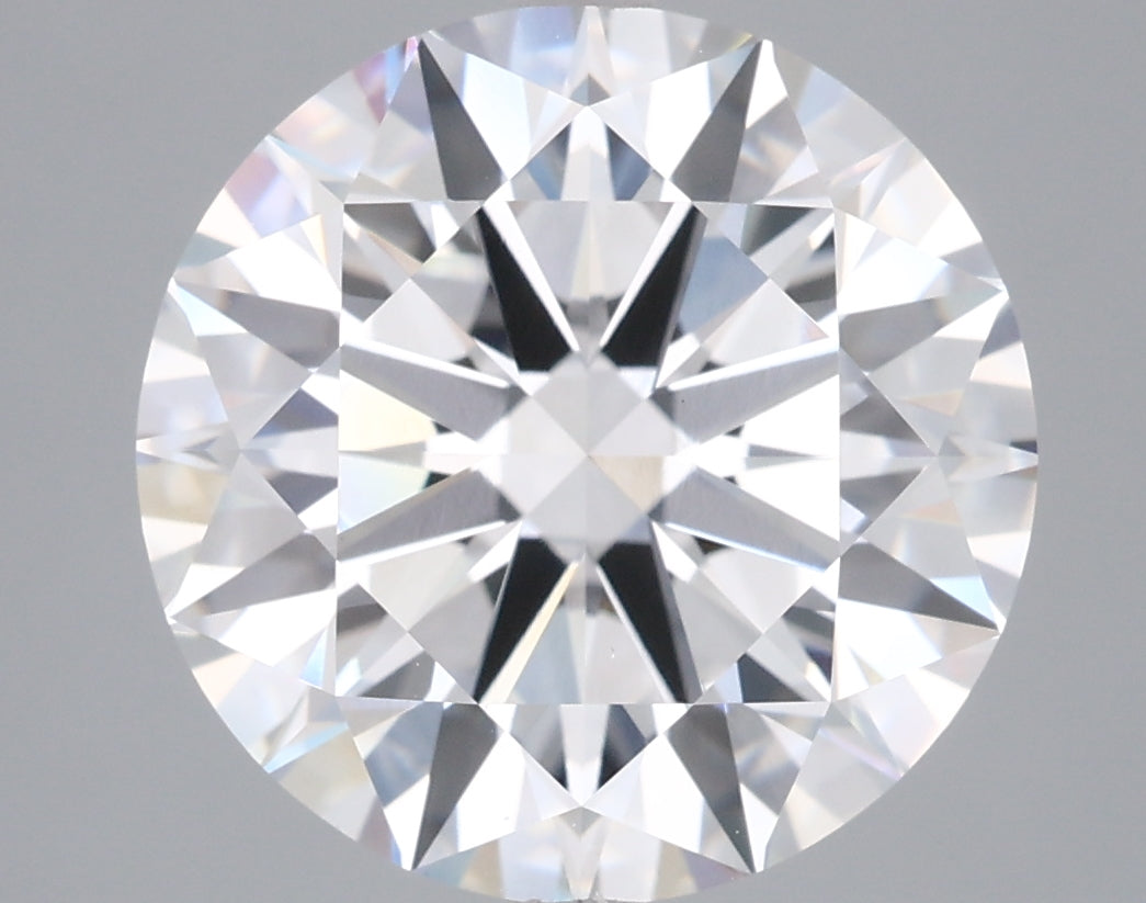 5.01 Carat Round Shaped, Excellent Cut, E Color, VVS2 Clarity, IGI Certified Lab Grown Diamond