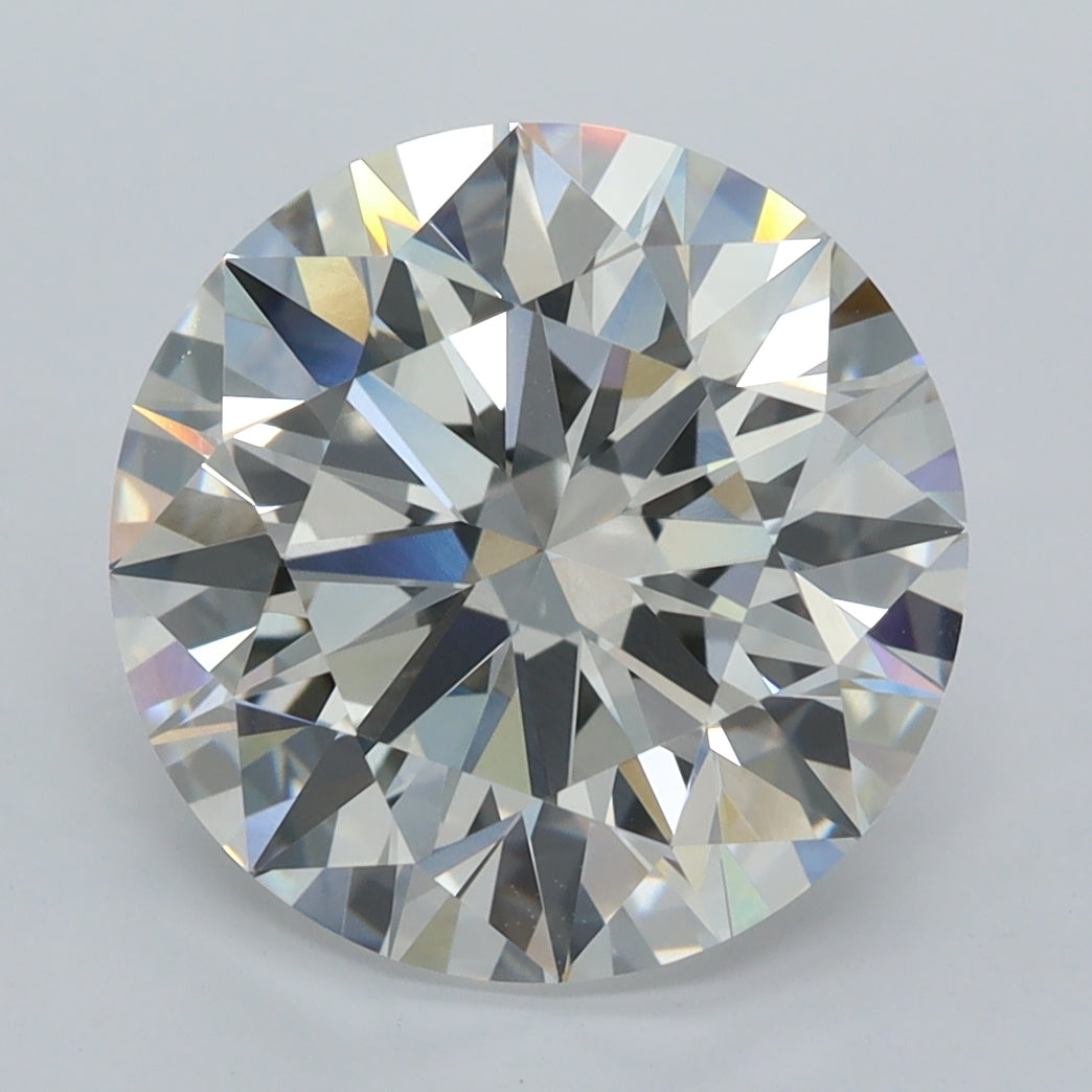 5.02 Carat Round Shaped, Ideal Cut, E Color, VVS2 Clarity, IGI Certified Lab Grown Diamond