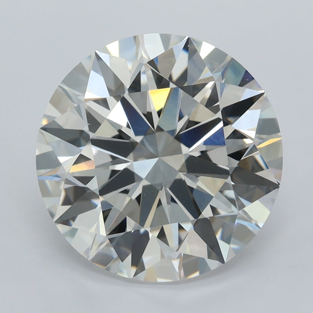 5.04 Carat Round Shaped, Ideal Cut, E Color, VVS2 Clarity, IGI Certified Lab Grown Diamond