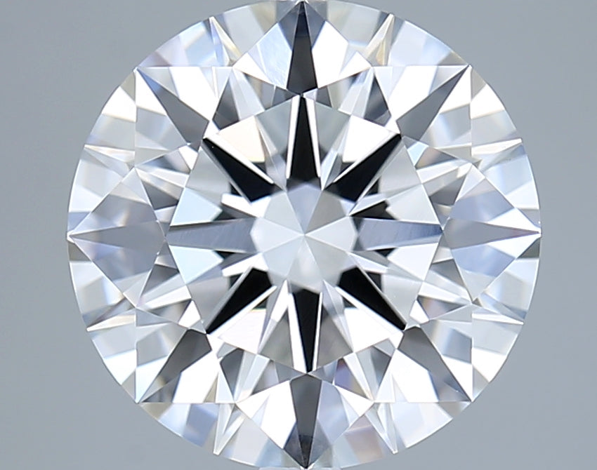 5.02 Carat Round Shaped, Ideal Cut, E Color, VVS2 Clarity, IGI Certified Lab Grown Diamond