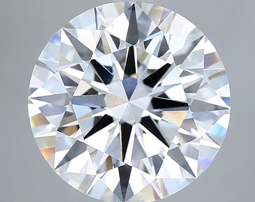 5.05 Carat Round Shaped, Ideal Cut, E Color, VVS2 Clarity, IGI Certified Lab Grown Diamond