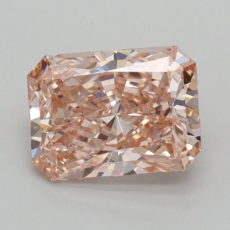 1.58 Carat Radiant Shaped, Ideal Cut, VVS2 Clarity, IGI Certified Lab Grown Diamond