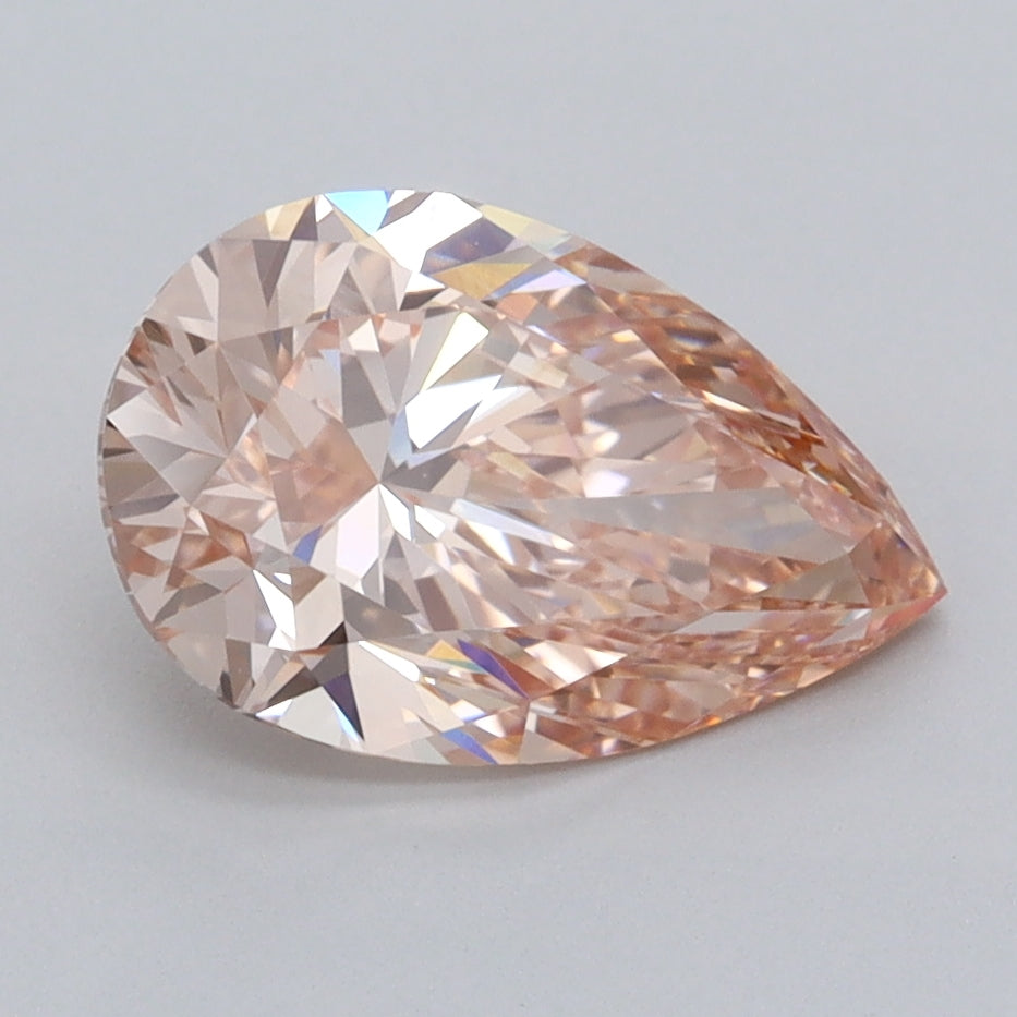 2.05 Carat Pear Shaped, Excellent Cut, VVS1 Clarity, IGI Certified Lab Grown Diamond