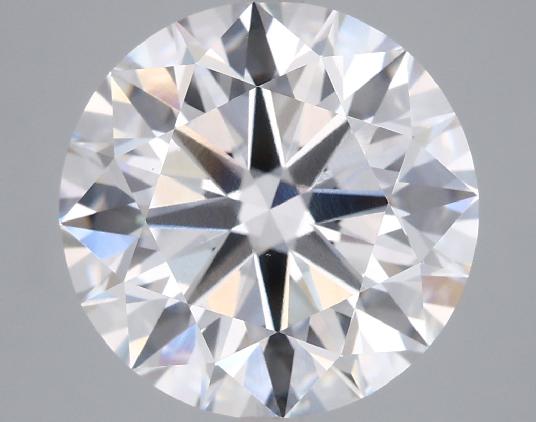 5.02 Carat Round Shaped, Ideal Cut, E Color, VVS2 Clarity, IGI Certified Lab Grown Diamond