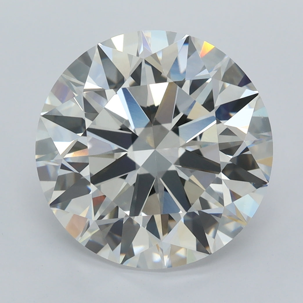 5.02 Carat Round Shaped, Ideal Cut, E Color, VVS2 Clarity, IGI Certified Lab Grown Diamond