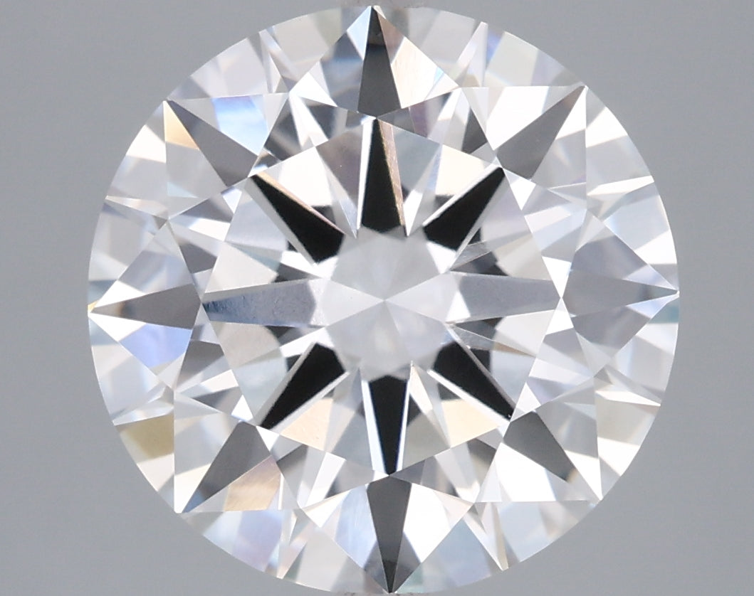 5.02 Carat Round Shaped, Ideal Cut, E Color, VVS2 Clarity, IGI Certified Lab Grown Diamond