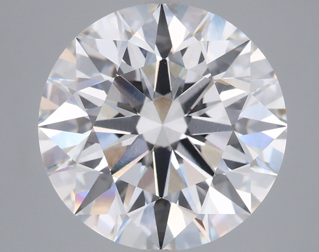5.05 Carat Round Shaped, Ideal Cut, E Color, VVS2 Clarity, IGI Certified Lab Grown Diamond