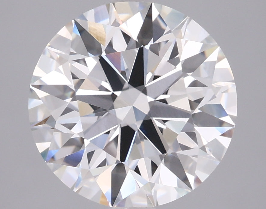 3.04 Carat Round Shaped, Ideal Cut, F Color, VVS2 Clarity, IGI Certified Lab Grown Diamond
