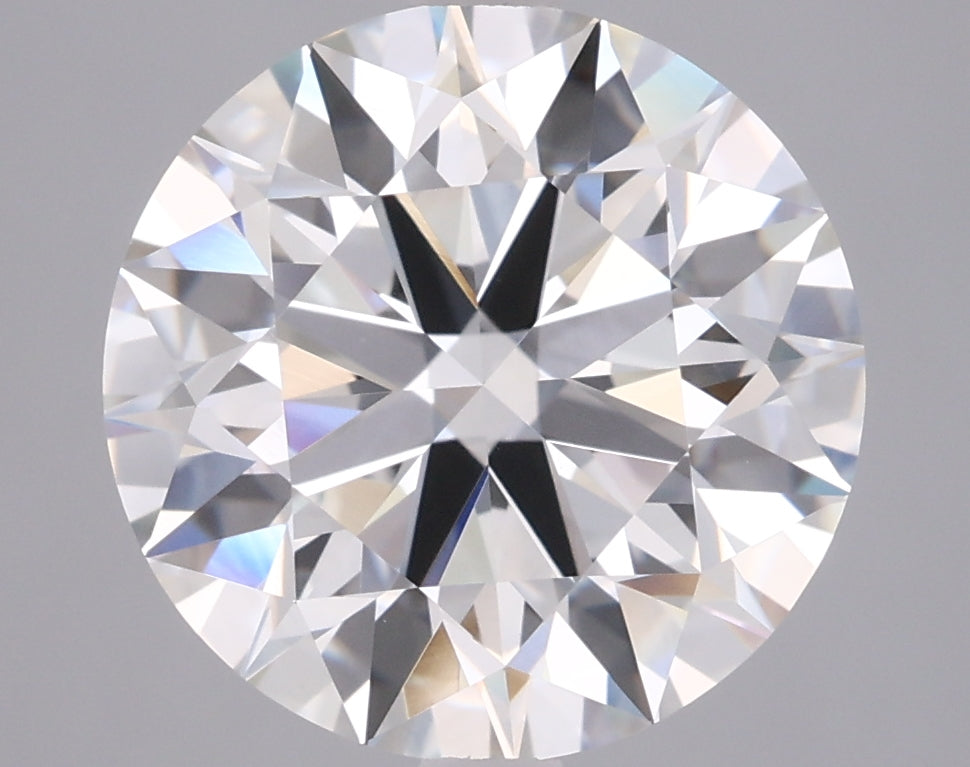 4.04 Carat Round Shaped, Ideal Cut, F Color, VVS2 Clarity, IGI Certified Lab Grown Diamond