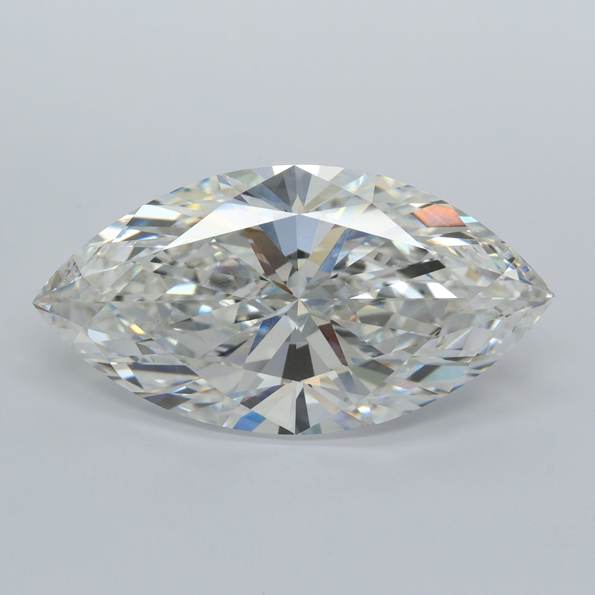 11.03 Carat Marquise Shaped, Ideal Cut, E Color, VVS2 Clarity, IGI Certified Lab Grown Diamond