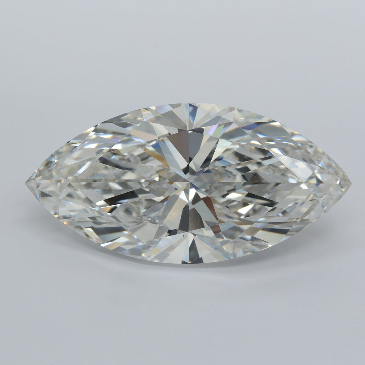11.02 Carat Marquise Shaped, Ideal Cut, F Color, VS1 Clarity, IGI Certified Lab Grown Diamond