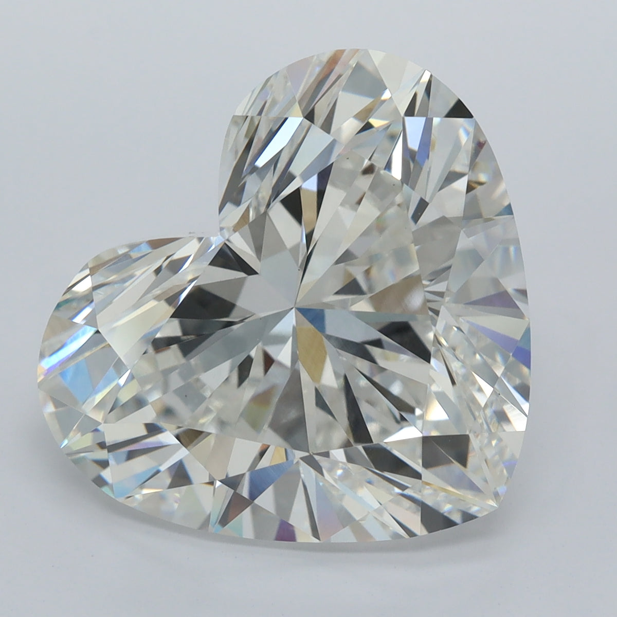 10.06 Carat Heart Shaped, Excellent Cut, F Color, VVS2 Clarity, IGI Certified Lab Grown Diamond