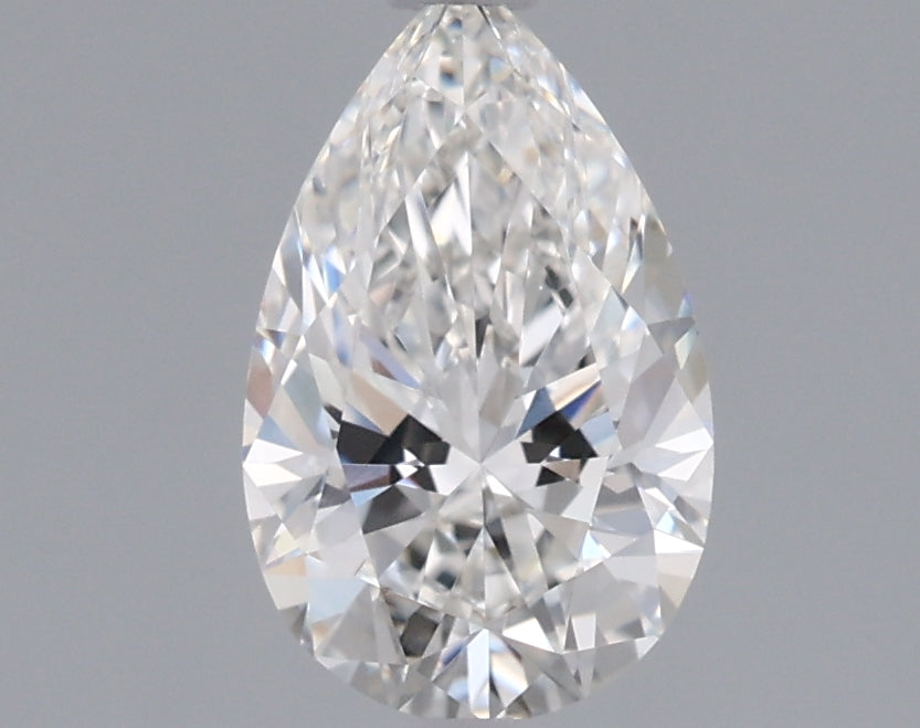 1.03 Carat Pear Shaped, Ideal Cut, F Color, VVS1 Clarity, IGI Certified Lab Grown Diamond