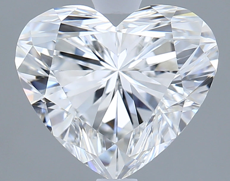 2.04 Carat Heart Shaped, Ideal Cut, D Color, VVS2 Clarity, IGI Certified Lab Grown Diamond