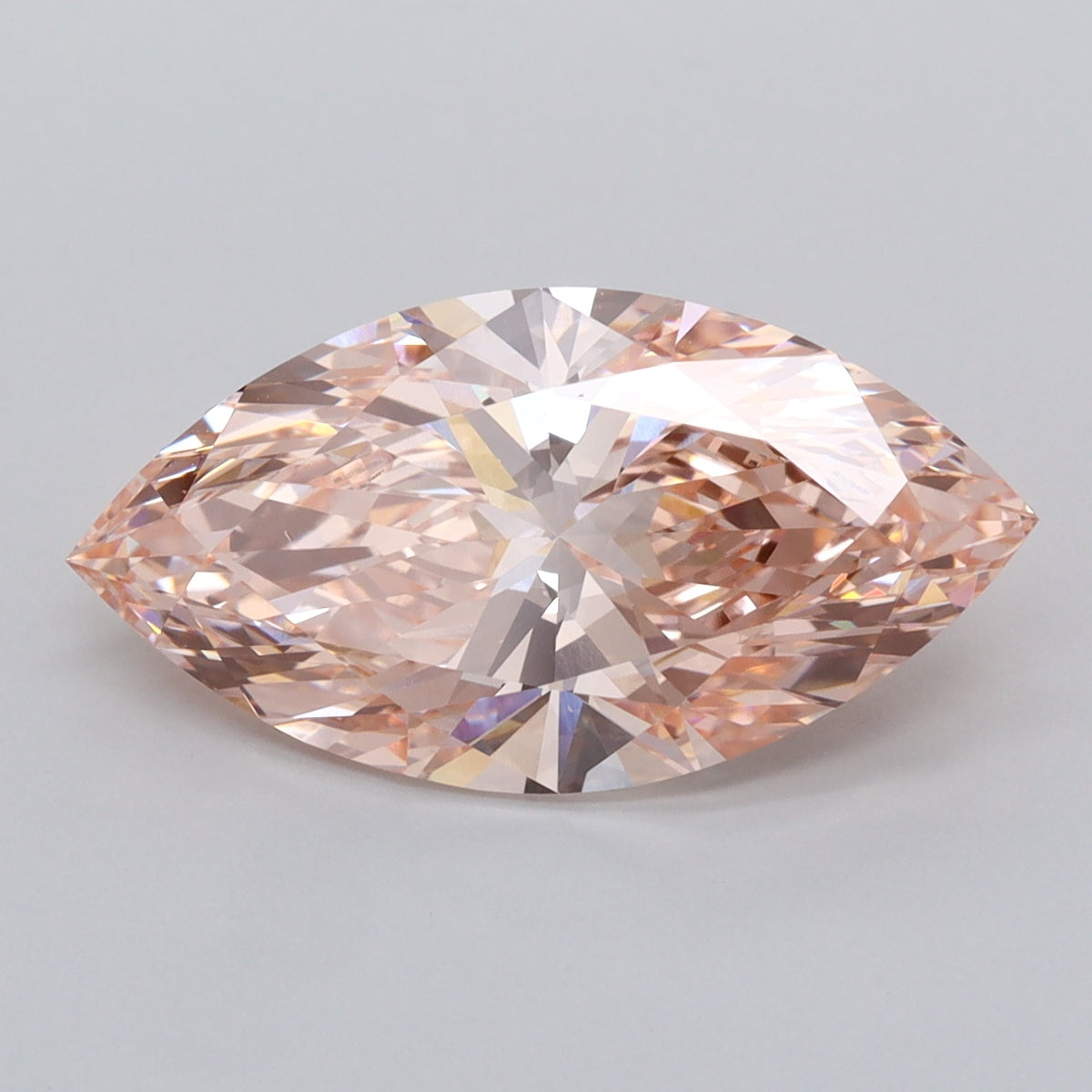 4.06 Carat Marquise Shaped, Ideal Cut, VVS2 Clarity, IGI Certified Lab Grown Diamond