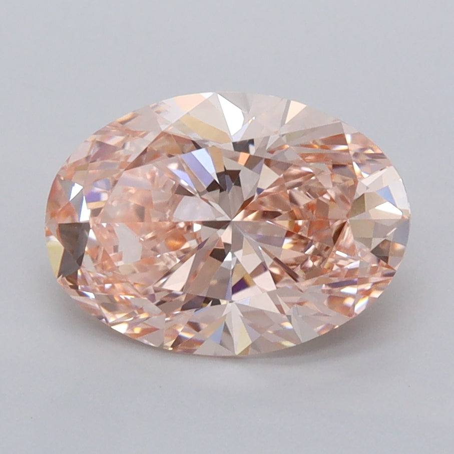 2.03 Carat Oval Shaped, Excellent Cut, VVS2 Clarity, IGI Certified Lab Grown Diamond