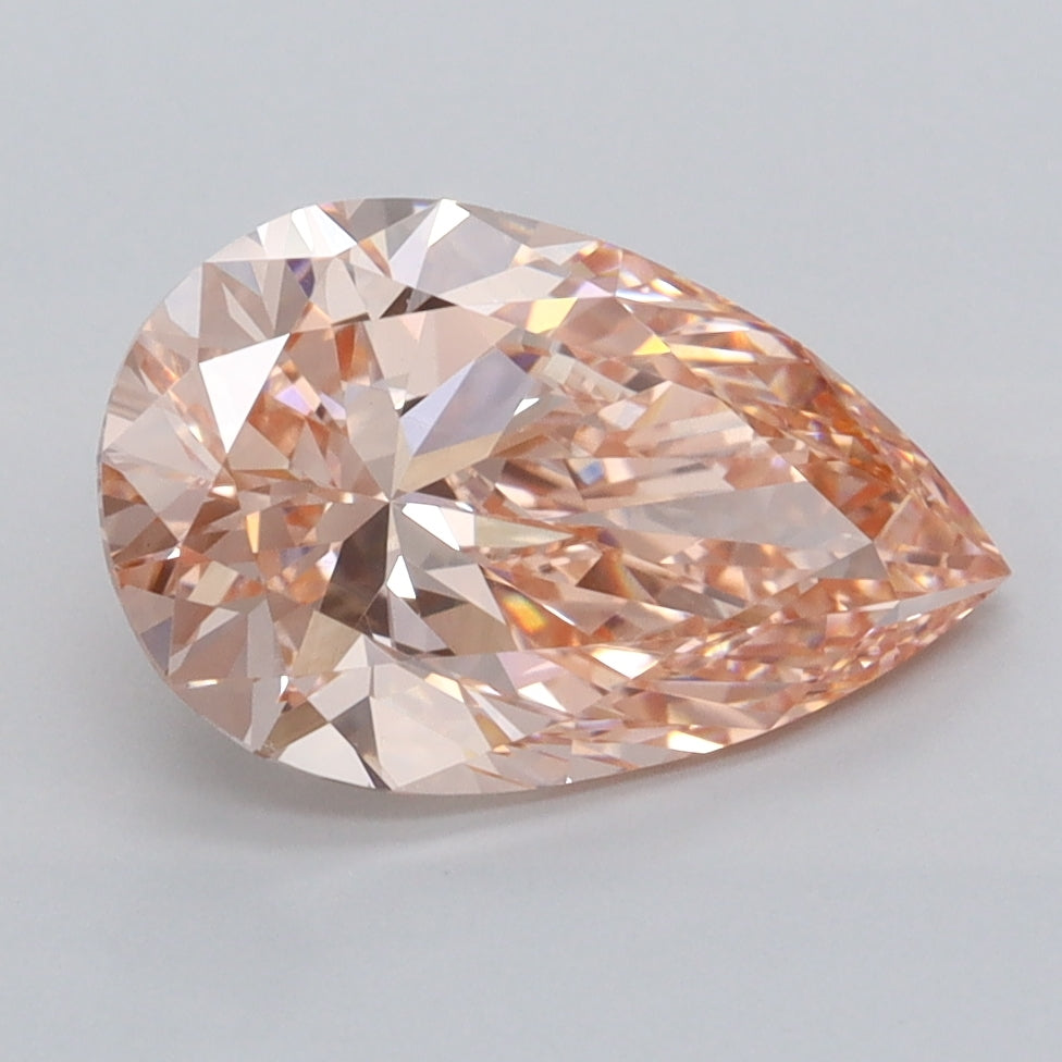 2.41 Carat Pear Shaped, Ideal Cut, VVS1 Clarity, IGI Certified Lab Grown Diamond