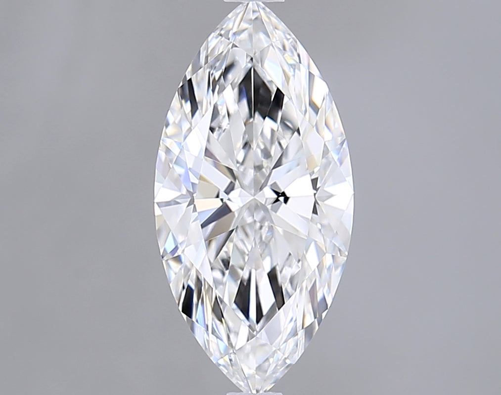 2.09 Carat Marquise Shaped, Ideal Cut, D Color, VVS2 Clarity, IGI Certified Lab Grown Diamond