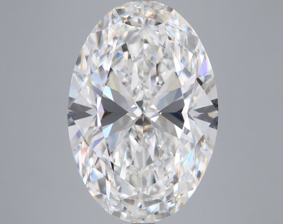 10.04 Carat Oval Shaped, Ideal Cut, E Color, VVS2 Clarity, IGI Certified Lab Grown Diamond