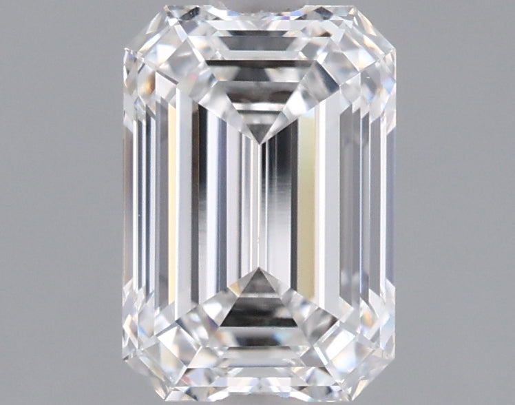 1.59 Carat Emerald Shaped, Ideal Cut, D Color, VS1 Clarity, IGI Certified Lab Grown Diamond