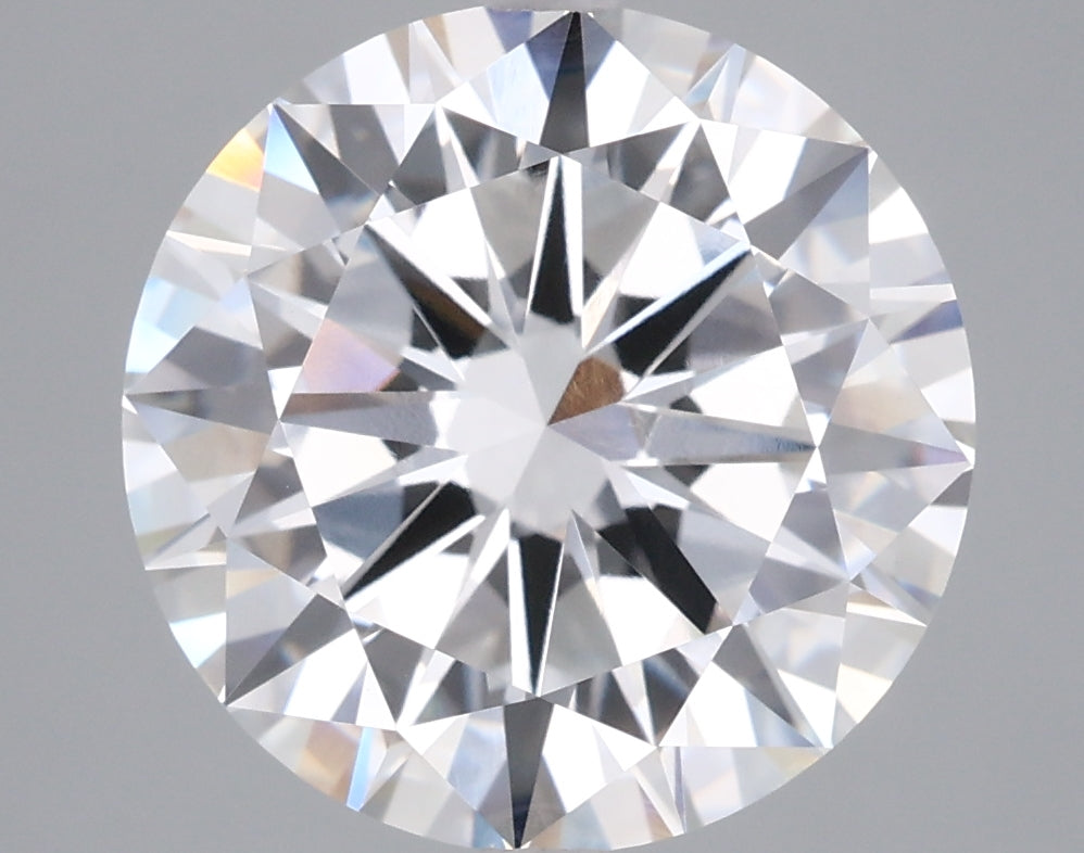 5.00 Carat Round Shaped, Excellent Cut, E Color, VVS2 Clarity, IGI Certified Lab Grown Diamond
