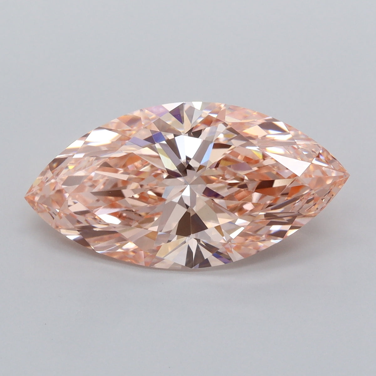 4.04 Carat Marquise Shaped, Ideal Cut, VVS2 Clarity, IGI Certified Lab Grown Diamond