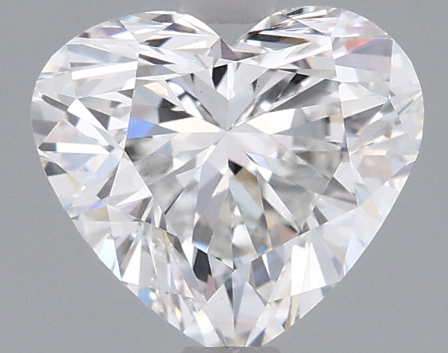 1.51 Carat Heart Shaped, Ideal Cut, E Color, VVS2 Clarity, IGI Certified Lab Grown Diamond