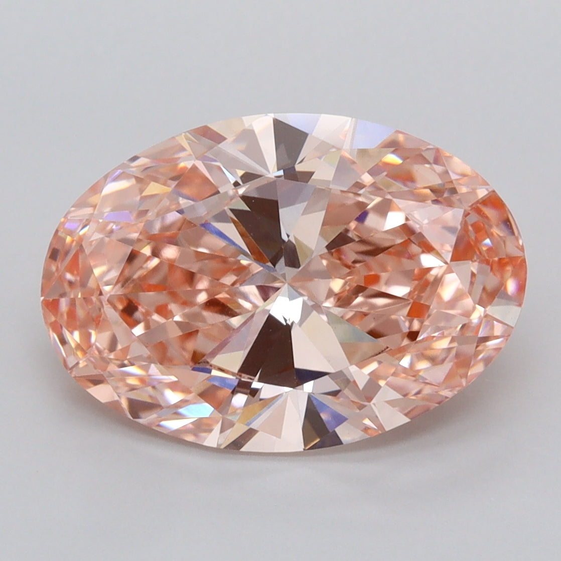 4.01 Carat Oval Shaped, Excellent Cut, VVS2 Clarity, IGI Certified Lab Grown Diamond