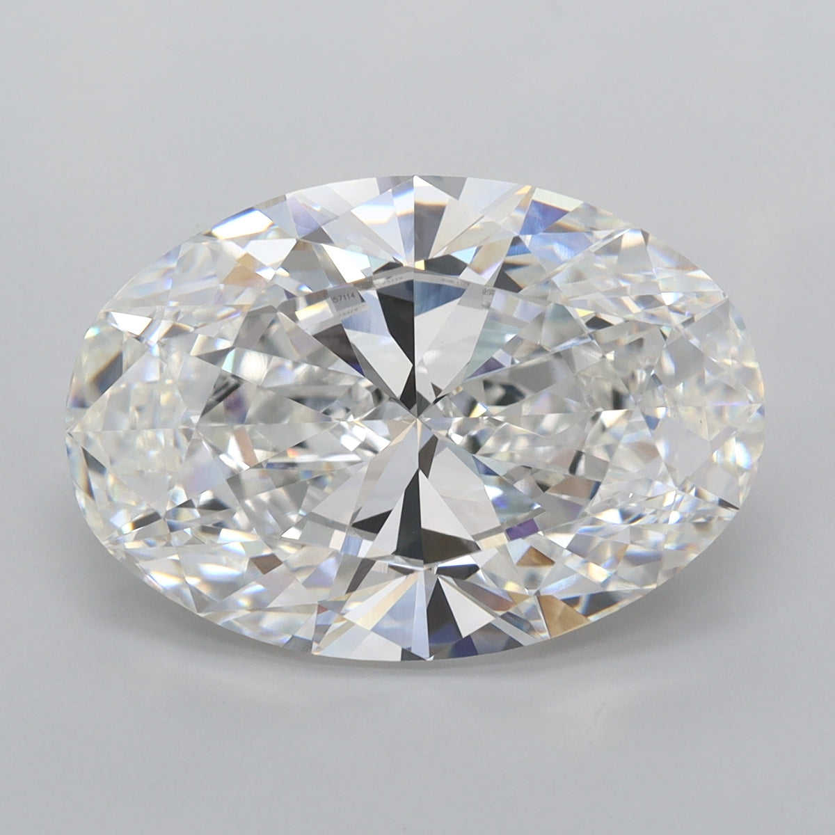 7.01 Carat Oval Shaped, Ideal Cut, F Color, VS1 Clarity, IGI Certified Lab Grown Diamond