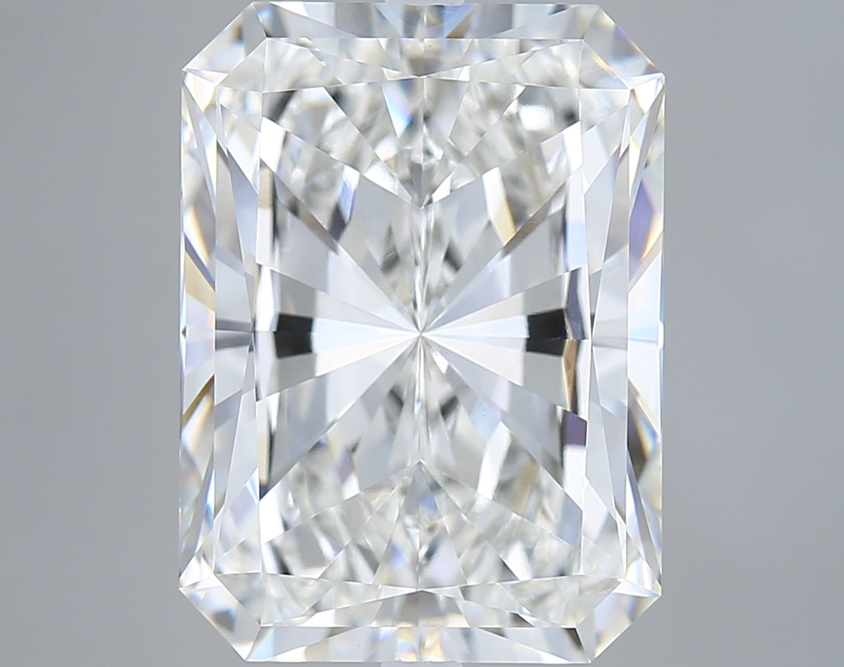 11.04 Carat Radiant Shaped, Ideal Cut, F Color, VVS2 Clarity, IGI Certified Lab Grown Diamond