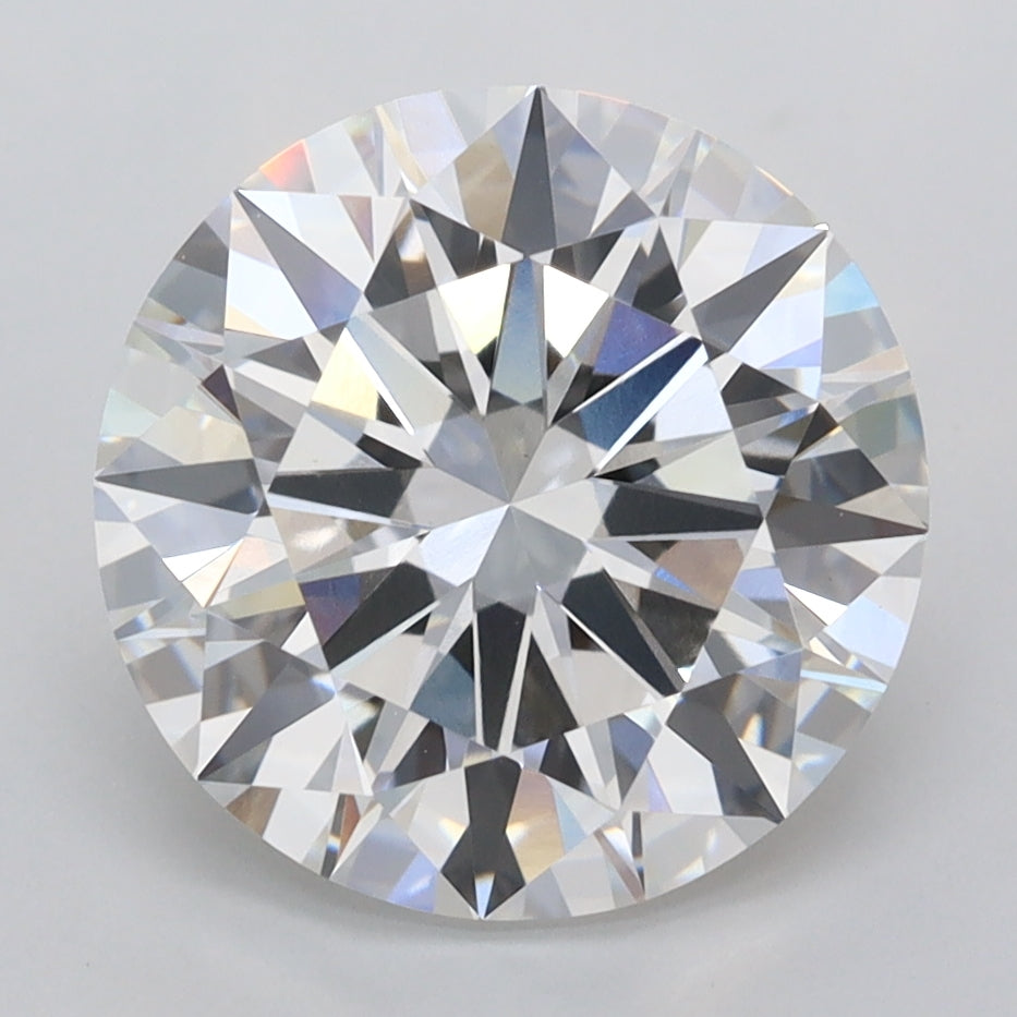 3.50 Carat Round Shaped, Excellent Cut, E Color, VVS1 Clarity, IGI Certified Lab Grown Diamond