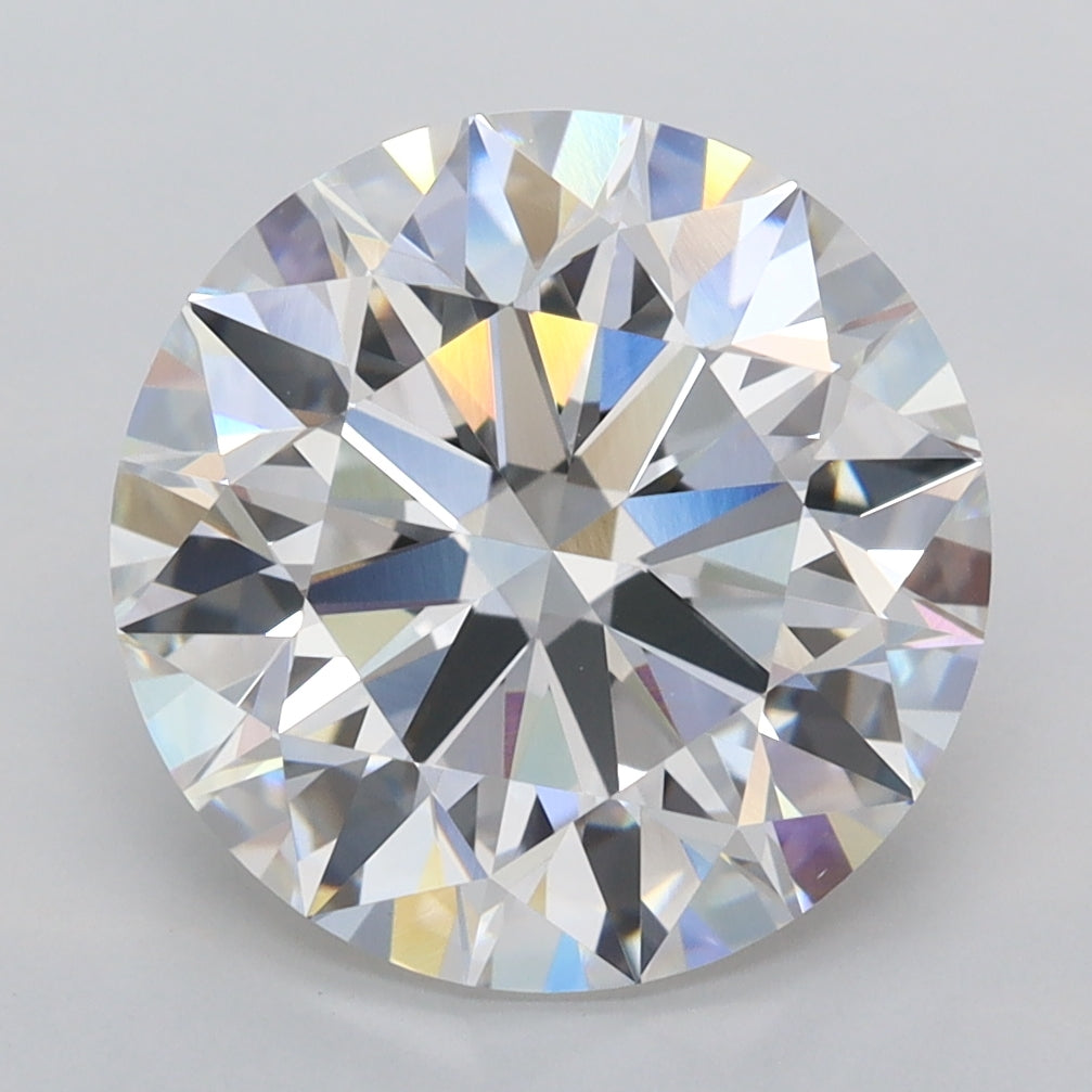 5.04 Carat Round Shaped, Ideal Cut, E Color, VVS1 Clarity, IGI Certified Lab Grown Diamond