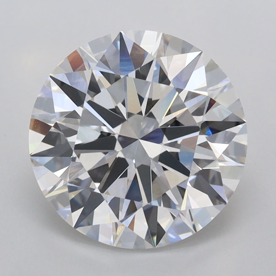 3.06 Carat Round Shaped, Ideal Cut, E Color, VVS2 Clarity, IGI Certified Lab Grown Diamond