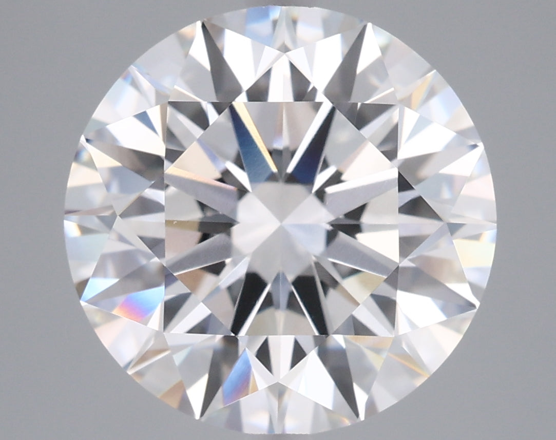 5.03 Carat Round Shaped, Ideal Cut, E Color, VVS2 Clarity, IGI Certified Lab Grown Diamond