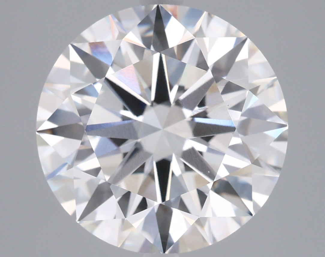 5.01 Carat Round Shaped, Excellent Cut, F Color, VVS2 Clarity, IGI Certified Lab Grown Diamond