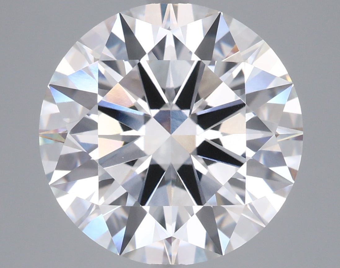 5.03 Carat Round Shaped, Ideal Cut, E Color, VVS2 Clarity, IGI Certified Lab Grown Diamond