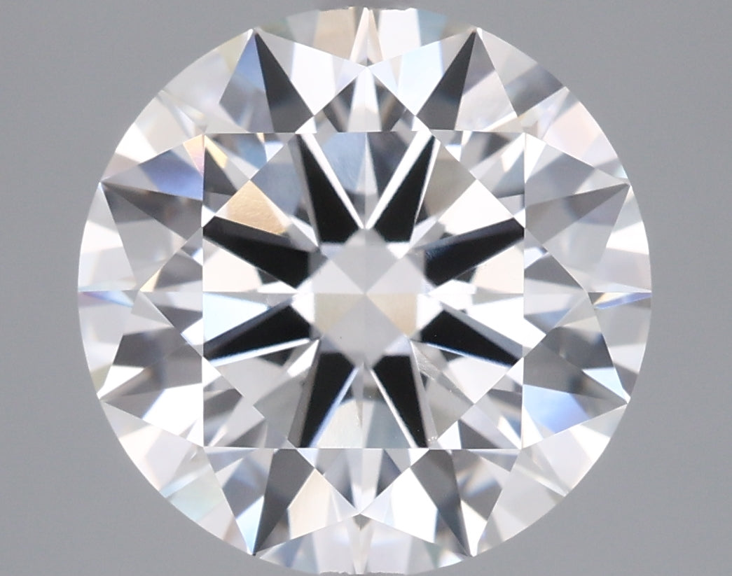 4.00 Carat Round Shaped, Ideal Cut, F Color, VVS2 Clarity, IGI Certified Lab Grown Diamond
