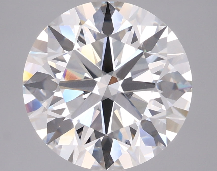 4.01 Carat Round Shaped, Ideal Cut, F Color, VVS2 Clarity, IGI Certified Lab Grown Diamond
