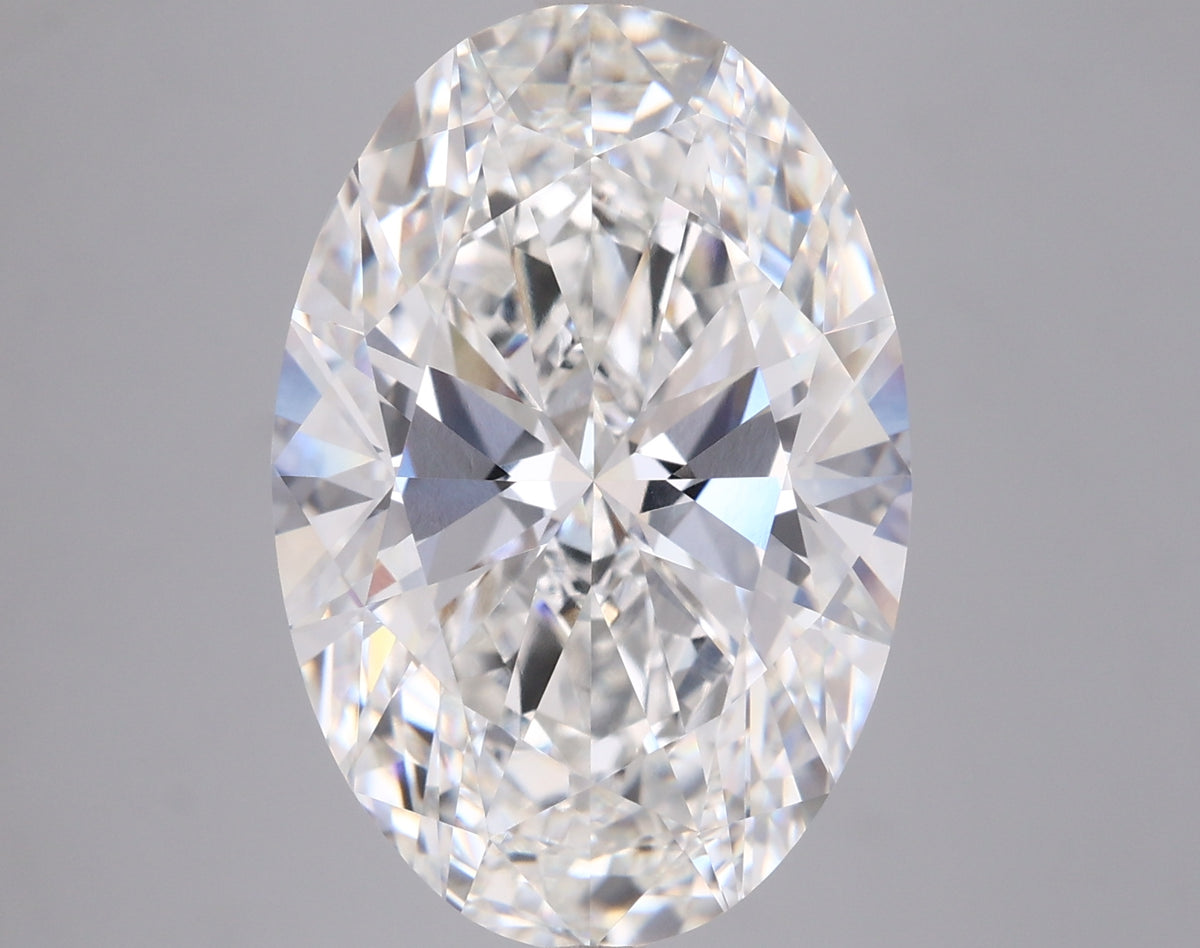 10.03 Carat Oval Shaped, Ideal Cut, E Color, VVS2 Clarity, IGI Certified Lab Grown Diamond
