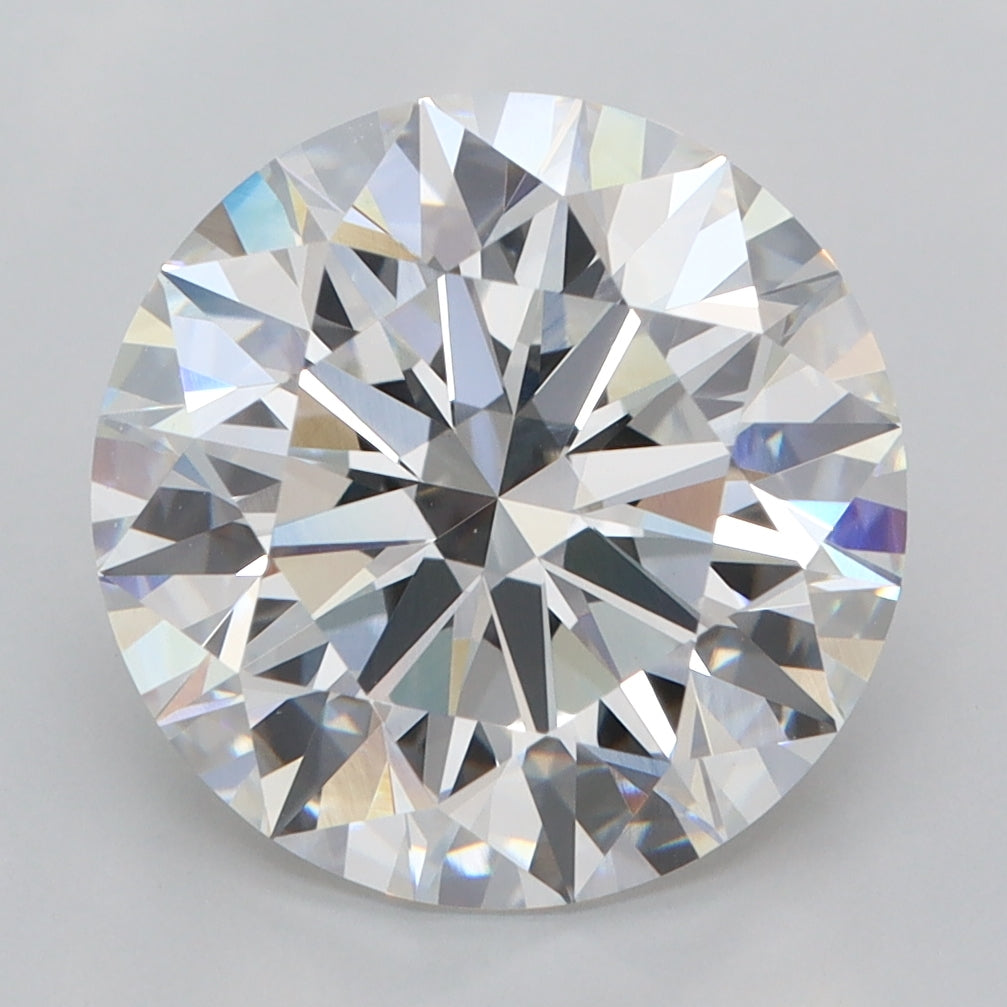 5.04 Carat Round Shaped, Ideal Cut, E Color, VVS2 Clarity, IGI Certified Lab Grown Diamond