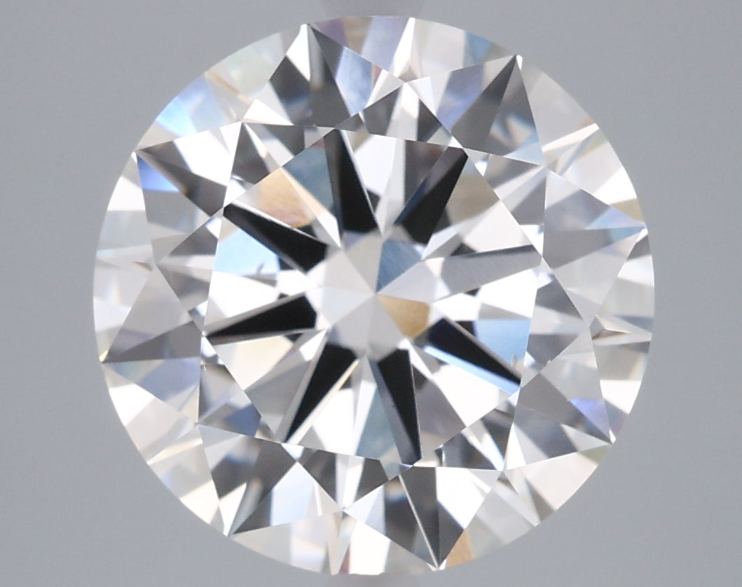 5.01 Carat Round Shaped, Excellent Cut, F Color, VS2 Clarity, IGI Certified Lab Grown Diamond