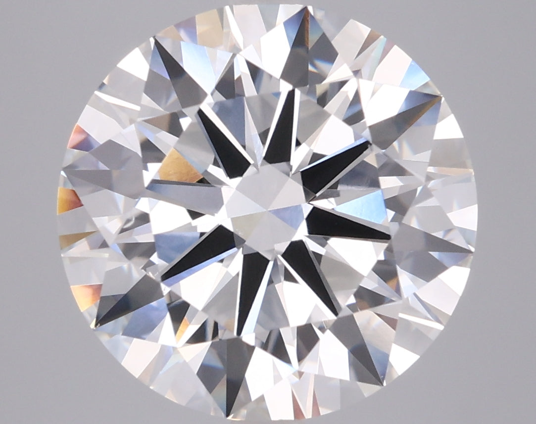 7.01 Carat Round Shaped, Ideal Cut, E Color, VS2 Clarity, IGI Certified Lab Grown Diamond
