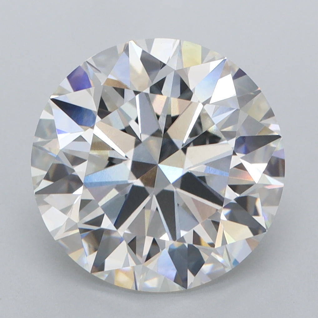 5.10 Carat Round Shaped, Excellent Cut, E Color, VS1 Clarity, IGI Certified Lab Grown Diamond
