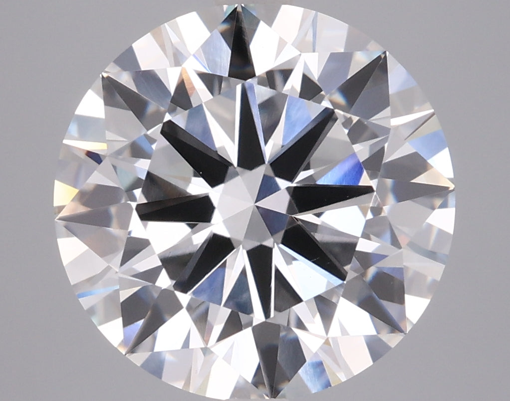 5.02 Carat Round Shaped, Ideal Cut, E Color, VVS2 Clarity, IGI Certified Lab Grown Diamond