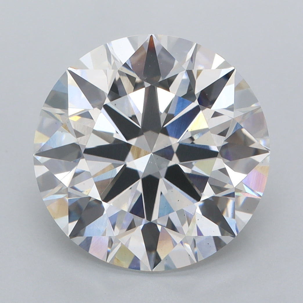 5.02 Carat Round Shaped, Ideal Cut, E Color, VS2 Clarity, IGI Certified Lab Grown Diamond