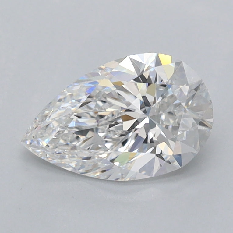 1.02 Carat Pear Shaped, Excellent Cut, E Color, VVS1 Clarity, IGI Certified Lab Grown Diamond