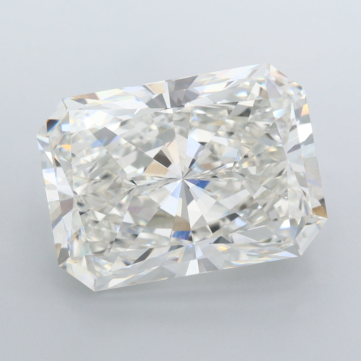 8.44 Carat Radiant Shaped, Excellent Cut, G Color, VVS2 Clarity, IGI Certified Lab Grown Diamond