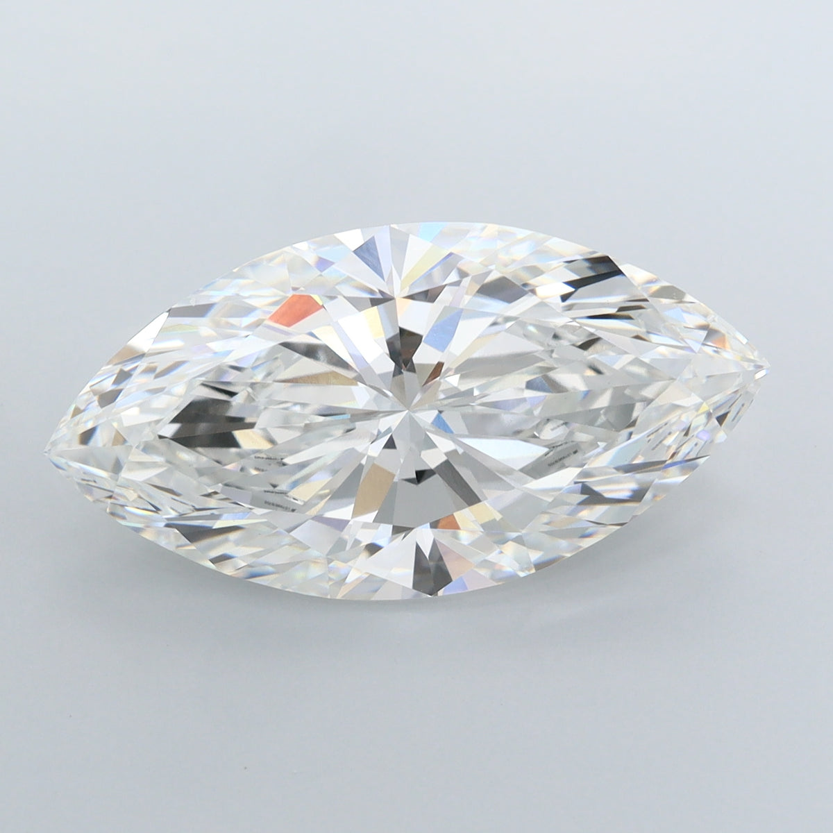 7.07 Carat Marquise Shaped, Ideal Cut, E Color, VVS2 Clarity, IGI Certified Lab Grown Diamond
