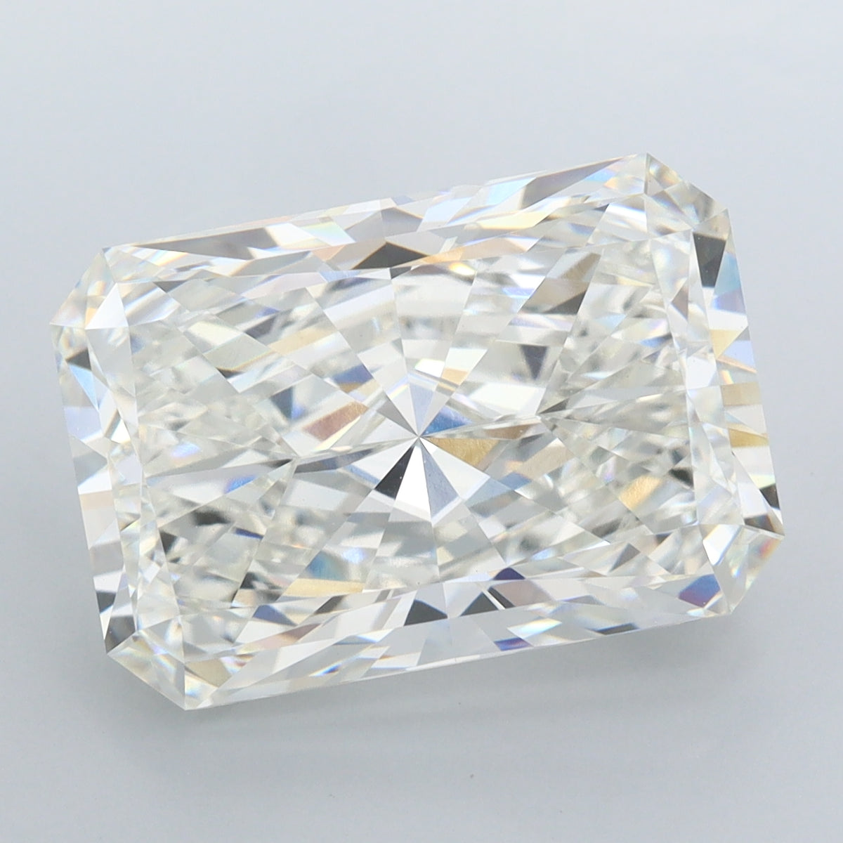 8.51 Carat Radiant Shaped, Ideal Cut, G Color, VVS2 Clarity, IGI Certified Lab Grown Diamond