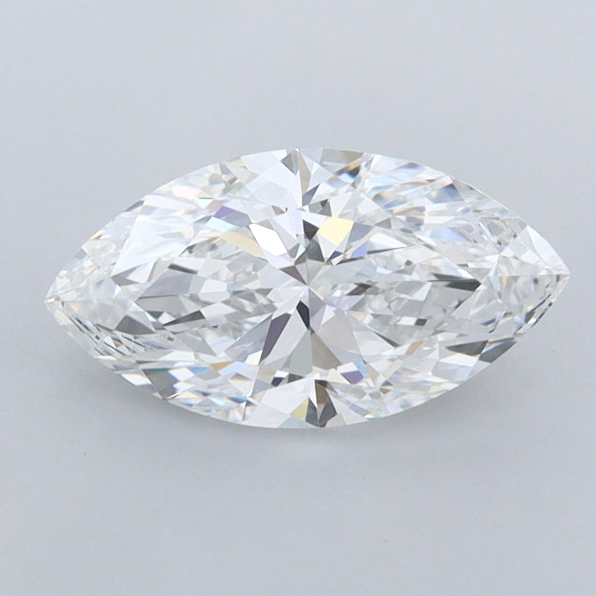 1.19 Carat Marquise Shaped, Ideal Cut, D Color, VVS1 Clarity, IGI Certified Lab Grown Diamond